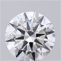 Lab Grown Diamond 8.05 Carats, Round with Excellent Cut, E Color, VS1 Clarity and Certified by IGI