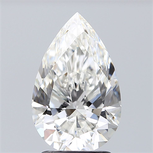 Picture of Natural Diamond 2.01 Carats, Pear with  Cut, G Color, VS1 Clarity and Certified by GIA