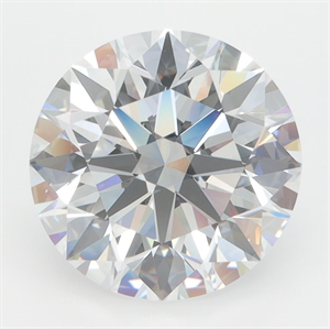 Picture of Lab Grown Diamond 4.06 Carats, Round with Excellent Cut, D Color, VS1 Clarity and Certified by GIA
