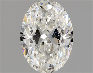 Picture of Natural Diamond 0.90 Carats, Oval with  Cut, G Color, SI2 Clarity and Certified by GIA
