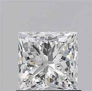 Foto Diamante Natural 1.01 quilates, Princesa , Color H, claridad IF y certificado GIA de