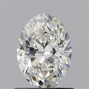 Foto Diamante Natural 0.71 quilates, Ovalado , Color I, claridad VVS2 y certificado GIA de