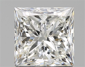 Foto Diamante Natural 1.51 quilates, Princesa , Color I, claridad VVS2 y certificado GIA de