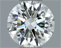 Natural Diamond 0.50 Carats, Round with Excellent Cut, H Color, VS1 Clarity and Certified by IGI