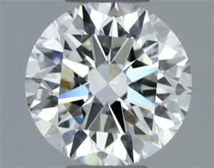 Picture of Natural Diamond 0.50 Carats, Round with Excellent Cut, H Color, VS1 Clarity and Certified by IGI