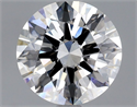 Diamante Natural 1.50 quilates, Redondo , Color H, claridad VVS1 y certificado GIA