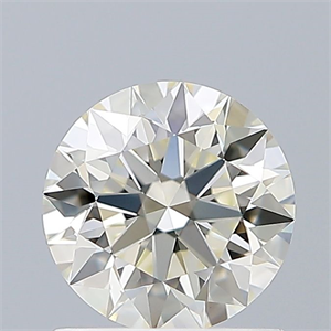 Picture of Natural Diamond 0.83 Carats, Round with Excellent Cut, I Color, VVS1 Clarity and Certified by IGI