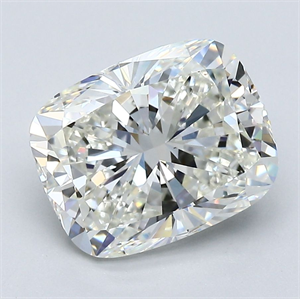Picture of Natural Diamond 3.23 Carats, Cushion with  Cut, I Color, VS2 Clarity and Certified by GIA