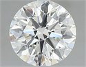 Natural Diamond 0.90 Carats, Round with Excellent Cut, I Color, SI1 Clarity and Certified by GIA