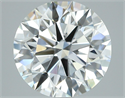 Natural Diamond 3.01 Carats, Round with Excellent Cut, D Color, VS1 Clarity and Certified by GIA