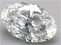 Natural Diamond 1.01 Carats, Oval with  Cut, E Color, SI1 Clarity and Certified by GIA