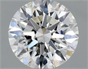 Natural Diamond 0.90 Carats, Round with Excellent Cut, E Color, SI1 Clarity and Certified by GIA