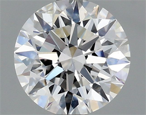 Picture of Natural Diamond 0.90 Carats, Round with Excellent Cut, E Color, SI1 Clarity and Certified by GIA