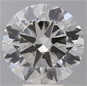 Lab Grown Diamond 6.03 Carats, Round with Excellent Cut, E Color, VVS2 Clarity and Certified by IGI
