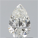 Natural Diamond 0.56 Carats, Pear with  Cut, G Color, VS1 Clarity and Certified by GIA