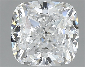 Foto Diamante Natural 1.65 quilates, Del cojín , Color E, claridad VVS1 y certificado GIA de