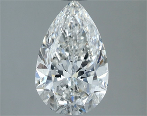 Foto Diamante Natural 1.21 quilates, De pera , Color G, claridad SI2 y certificado GIA de