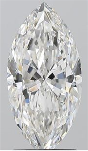 Picture of Natural Diamond 2.50 Carats, Marquise with  Cut, H Color, SI2 Clarity and Certified by GIA