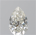 Natural Diamond 0.70 Carats, Pear with  Cut, J Color, VS1 Clarity and Certified by GIA