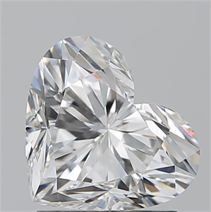Picture of Natural Diamond 1.56 Carats, Heart with  Cut, F Color, VVS2 Clarity and Certified by GIA