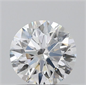 Natural Diamond 0.80 Carats, Round with Excellent Cut, D Color, SI2 Clarity and Certified by GIA