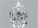 Natural Diamond 1.20 Carats, Pear with  Cut, H Color, VS2 Clarity and Certified by GIA