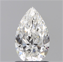 Diamante Natural 1.00 quilates, De pera , Color E, claridad VVS2 y certificado GIA