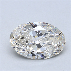 Picture of Natural Diamond 3.01 Carats, Oval with  Cut, I Color, VVS2 Clarity and Certified by GIA