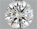 Del inventario de diamantes de laboratorio, 2.01 quilates, Redondo , Color D, claridad VVS2 y certificado IGI