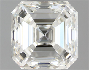 Foto Diamante Natural 1.04 quilates, Asscher , Color H, claridad IF y certificado IGI de