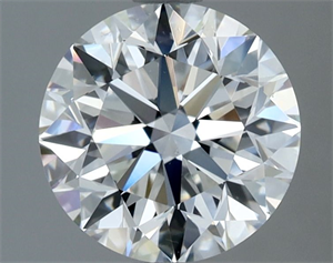 Foto Diamante Natural 2.03 quilates, Redondo , Color F, claridad VS2 y certificado GIA de