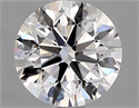 Natural Diamond 1.73 Carats, Round with Excellent Cut, F Color, VVS1 Clarity and Certified by GIA