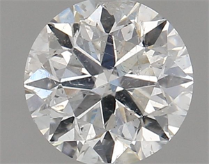 Picture of Natural Diamond 1.01 Carats, Round with Very Good Cut, G Color, I1 Clarity and Certified by GIA