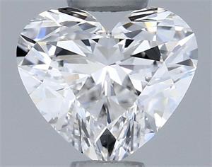 Picture of Natural Diamond 0.40 Carats, Heart with  Cut, E Color, VS1 Clarity and Certified by GIA