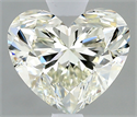 Diamante Natural 1.50 quilates, Corazón , Color J, claridad VVS1 y certificado IGI