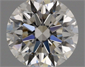 Diamante Natural 0.71 quilates, Redondo , Color H, claridad VVS2 y certificado GIA
