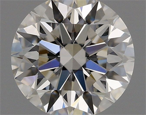 Foto Diamante Natural 0.71 quilates, Redondo , Color H, claridad VVS2 y certificado GIA de