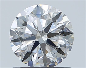 Picture of Natural Diamond 0.82 Carats, Round with Excellent Cut, E Color, VVS1 Clarity and Certified by GIA
