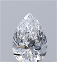 Natural Diamond 0.30 Carats, Pear with  Cut, D Color, VS1 Clarity and Certified by GIA