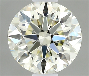 Picture of Natural Diamond 0.42 Carats, Round with Excellent Cut, L Color, VVS2 Clarity and Certified by IGI