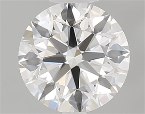 Picture of Natural Diamond 0.76 Carats, Round with Excellent Cut, F Color, VVS2 Clarity and Certified by GIA