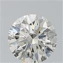 Natural Diamond 0.80 Carats, Round with Excellent Cut, K Color, SI2 Clarity and Certified by GIA