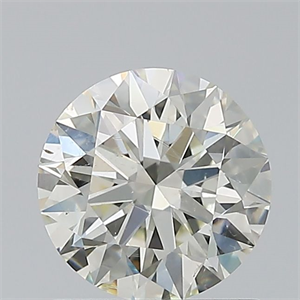 Foto Diamante Natural 0.80 quilates, Redondo , Color K, claridad SI2 y certificado GIA de