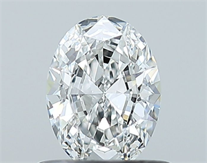 Picture of Natural Diamond 0.50 Carats, Oval with  Cut, F Color, VVS2 Clarity and Certified by GIA