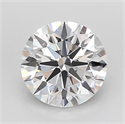 Lab Grown Diamond 3.43 Carats, Round with Ideal Cut, D Color, FL Clarity and Certified by IGI