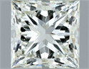 Natural Diamond 1.00 Carats, Princess with  Cut, K Color, VVS1 Clarity and Certified by IGI