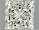 Natural Diamond 1.50 Carats, Princess with  Cut, J Color, VS1 Clarity and Certified by GIA