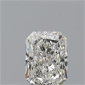 Natural Diamond 0.42 Carats, Radiant with  Cut, H Color, IF Clarity and Certified by GIA