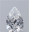 Diamante Natural 0.30 quilates, De pera , Color D, claridad VS1 y certificado GIA