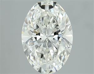 Foto Diamante Natural 2.01 quilates, Ovalado , Color I, claridad SI1 y certificado GIA de